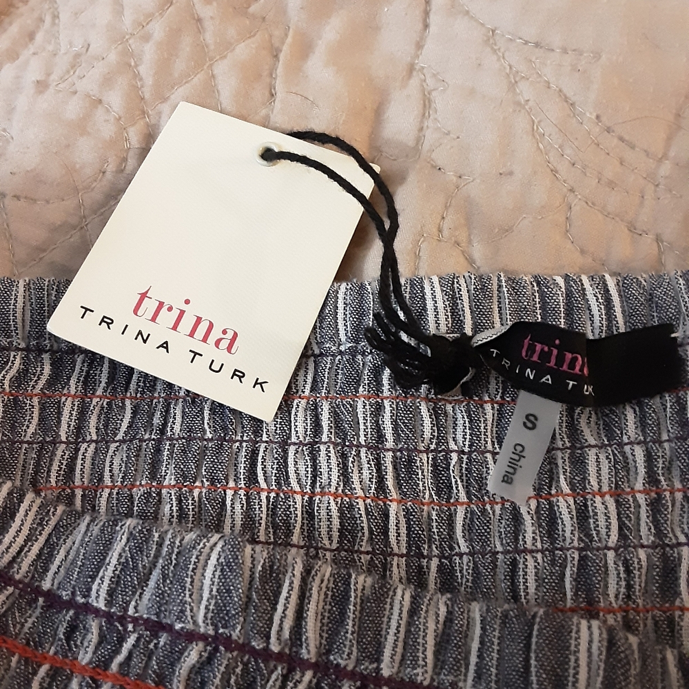 Striped Off-Shoulder Maxi Dress - Picture 7 of 7
